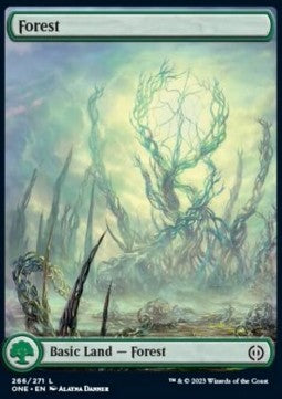 Forest (V.1)⁣ - Phyrexia: All Will Be One⁣ (Land)⁣ [266]