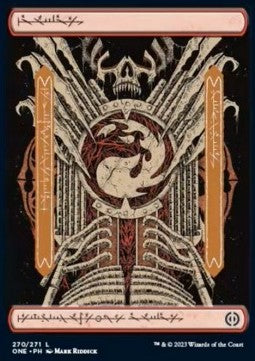 Mountain (V.2)⁣ - Phyrexia: All Will Be One⁣ (Land)⁣ [270]