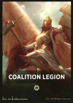 Jumpstart Pack Summary Card: Coalition Legions⁣ - Dominaria United: Extras⁣ (Tip Card)⁣ [F 2]