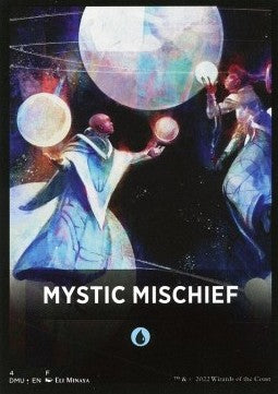 Jumpstart Pack Summary Card: Mystic Mischief⁣ - Dominaria United: Extras⁣ (Tip Card)⁣ [F 4]