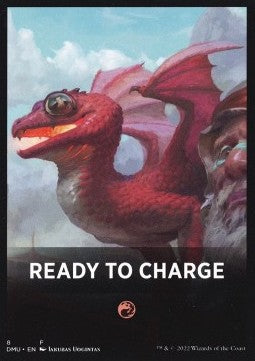 Jumpstart Pack Summary Card: Ready to Charge⁣ - Dominaria United: Extras⁣ (Tip Card)⁣ [F 8]