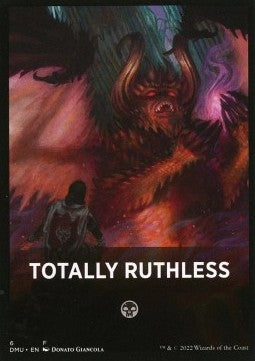Jumpstart Pack Summary Card: Totally Ruthless⁣ - Dominaria United: Extras⁣ (Tip Card)⁣ [F 6]