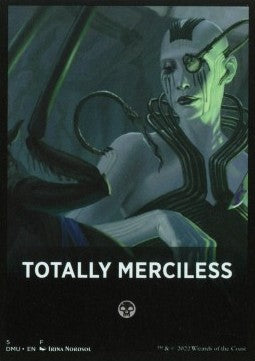 Jumpstart Pack Summary Card: Totally Merciless⁣ - Dominaria United: Extras⁣ (Tip Card)⁣ [F 5]
