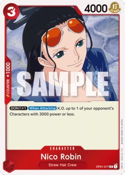 Nico Robin (OP01-017)⁣ - Romance Dawn⁣ (Rare)⁣ [017]