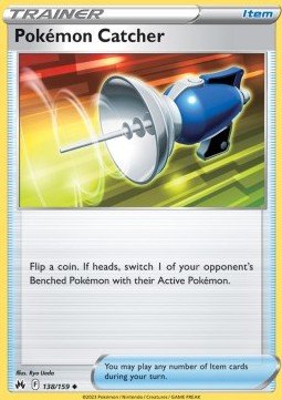 Pokémon Catcher⁣ - Crown Zenith⁣ (Uncommon)⁣ [138]