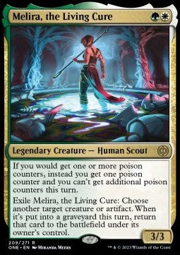 Melira, the Living Cure⁣ - Phyrexia: All Will Be One⁣ (Rare)⁣ [209]