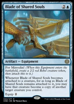 Blade of Shared Souls⁣ - Phyrexia: All Will Be One⁣ (Rare)⁣ [42]
