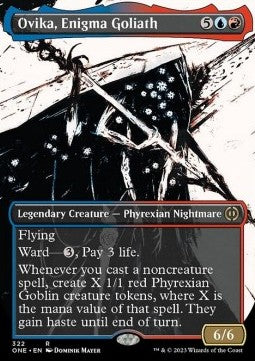 Ovika, Enigma Goliath (V.1)⁣ - Phyrexia: All Will Be One: Extras⁣ (Rare)⁣ [322]