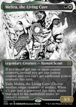 Melira, the Living Cure (V.1)⁣ - Phyrexia: All Will Be One: Extras⁣ (Rare)⁣ [333]