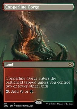 Copperline Gorge⁣ - Phyrexia: All Will Be One: Extras⁣ (Rare)⁣ [371]