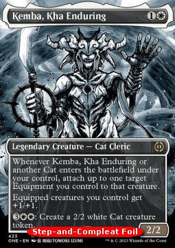 Kemba, Kha Enduring (V.2)⁣ - Phyrexia: All Will Be One: Extras⁣ (Rare)⁣ [423]