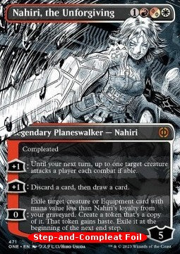 Nahiri, the Unforgiving (V.4)⁣ - Phyrexia: All Will Be One: Extras⁣ (Mythic)⁣ [471]
