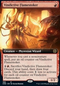 Vindictive Flamestoker⁣ - Phyrexia: All Will Be One: Extras⁣ (Rare)⁣ [388]