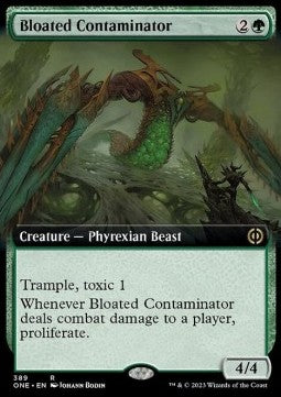 Bloated Contaminator⁣ - Phyrexia: All Will Be One: Extras⁣ (Rare)⁣ [389]