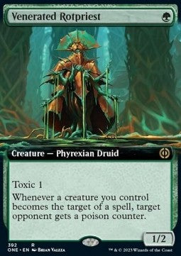 Venerated Rotpriest⁣ - Phyrexia: All Will Be One: Extras⁣ (Rare)⁣ [392]