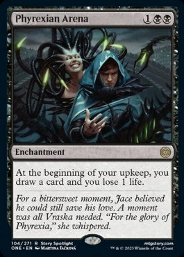 Phyrexian Arena⁣ - Phyrexia: All Will Be One⁣ (Rare)⁣ [104]
