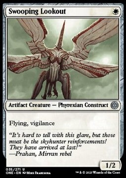 Swooping Lookout⁣ - Phyrexia: All Will Be One⁣ (Uncommon)⁣ [35]