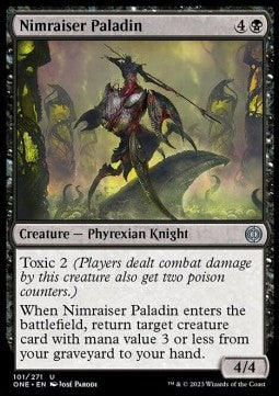 Nimraiser Paladin⁣ - Phyrexia: All Will Be One⁣ (Uncommon)⁣ [101]