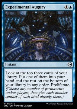 Experimental Augury⁣ - Phyrexia: All Will Be One⁣ (Common)⁣ [49]