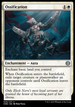 Ossification⁣ - Phyrexia: All Will Be One⁣ (Uncommon)⁣ [26]