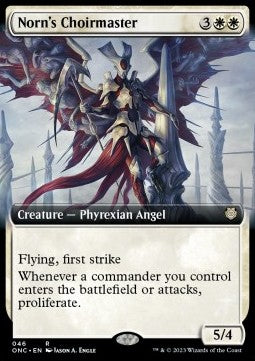 Norn's Choirmaster⁣ - Commander: Phyrexia: All Will Be One: Extras⁣ (Rare)⁣ [46]