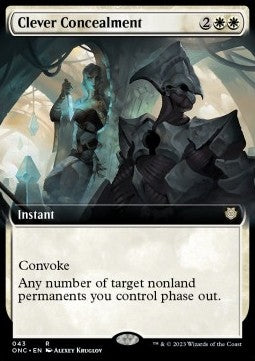 Clever Concealment⁣ - Commander: Phyrexia: All Will Be One: Extras⁣ (Rare)⁣ [43]