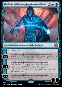 Jace, the Perfected Mind (V.1)⁣ - Phyrexia: All Will Be One: Extras⁣ (Mythic)⁣ [325]