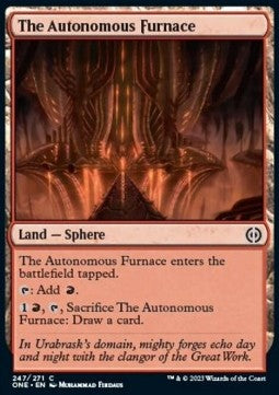 The Autonomous Furnace⁣ - Phyrexia: All Will Be One⁣ (Common)⁣ [247]