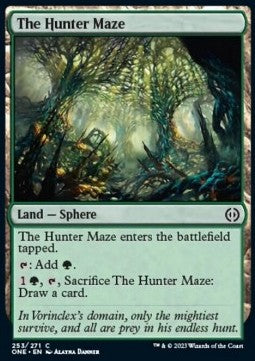 The Hunter Maze⁣ - Phyrexia: All Will Be One⁣ (Common)⁣ [253]
