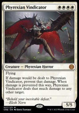 Phyrexian Vindicator⁣ - Phyrexia: All Will Be One⁣ (Mythic)⁣ [27]
