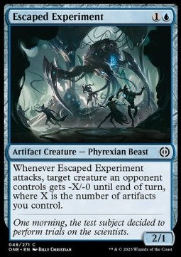 Escaped Experiment⁣ - Phyrexia: All Will Be One⁣ (Common)⁣ [48]