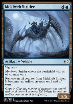 Meldweb Strider⁣ - Phyrexia: All Will Be One⁣ (Common)⁣ [60]