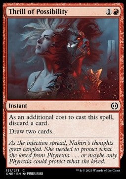 Thrill of Possibility⁣ - Phyrexia: All Will Be One⁣ (Common)⁣ [151]