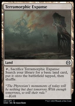 Terramorphic Expanse⁣ - Phyrexia: All Will Be One⁣ (Common)⁣ [261]