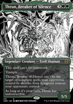 Thrun, Breaker of Silence (V.1)⁣ - Phyrexia: All Will Be One: Extras⁣ (Rare)⁣ [331]