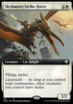 Skyhunter Strike Force⁣ - Commander: Phyrexia: All Will Be One: Extras⁣ (Rare)⁣ [31]