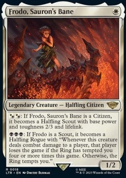 Frodo, Sauron's Bane - The Lord of the Rings: Tales of Middle-earth (Rare) [LTR-18]