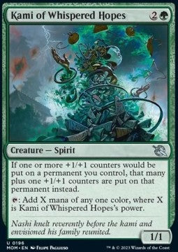 Kami of Whispered Hopes - March of the Machine (Uncommon) [MOM-196]