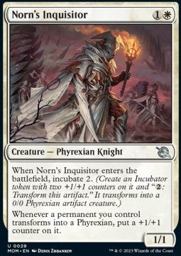 Norn's Inquisitor⁣ - March of the Machine⁣ (Uncommon)⁣ [29]