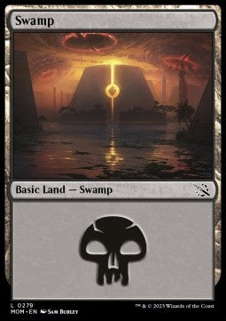 Swamp⁣ - March of the Machine⁣ (Land)⁣ [279]