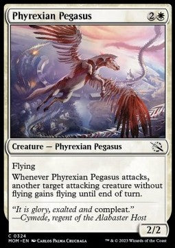 Phyrexian Pegasus - March of the Machine: Extras (Common) [XMOM-324]