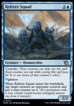 Referee Squad - March of the Machine: Extras (Uncommon) [XMOM-327]