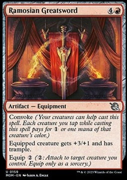 Ramosian Greatsword⁣ - March of the Machine⁣ (Uncommon)⁣ [159]