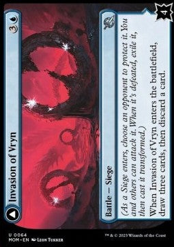 Invasion of Vryn // Overloaded Mage-Ring⁣ - March of the Machine⁣ (Uncommon)⁣ [64]