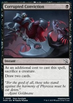Corrupted Conviction⁣ - March of the Machine⁣ (Common)⁣ [98]
