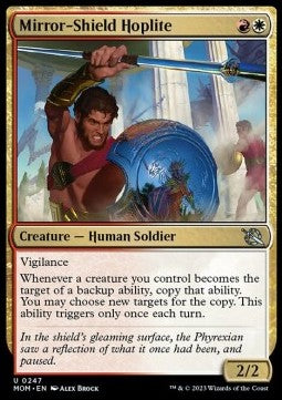 Mirror-Shield Hoplite⁣ - March of the Machine⁣ (Uncommon)⁣ [247]