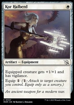 Kor Halberd⁣ - March of the Machine⁣ (Common)⁣ [27]