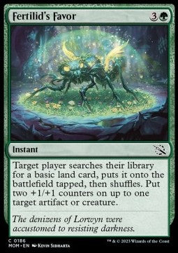 Fertilid's Favor⁣ - March of the Machine⁣ (Common)⁣ [186]