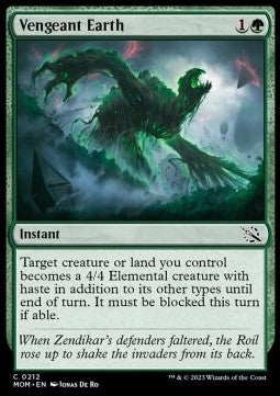 Vengeant Earth⁣ - March of the Machine⁣ (Common)⁣ [212]