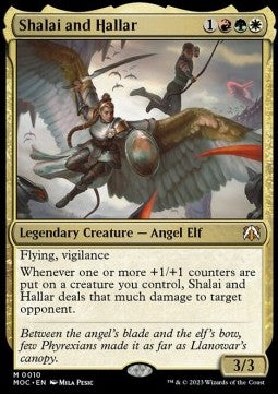 Shalai and Hallar⁣ - Commander: March of the Machine⁣ (Mythic)⁣ [10]